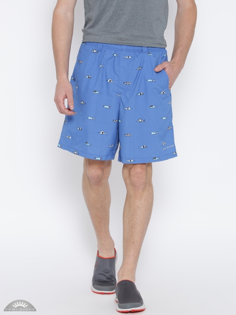 

Columbia Men Blue Backcast II Printed Outdoor Shorts