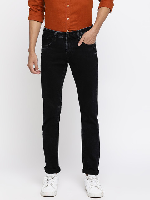 

Pepe Jeans Men Black Slim Fit Stretchable Jeans