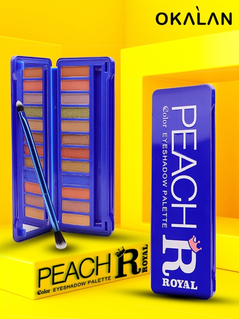 

OKALAN Eyeshadow Palette- Peach Royal, Multi