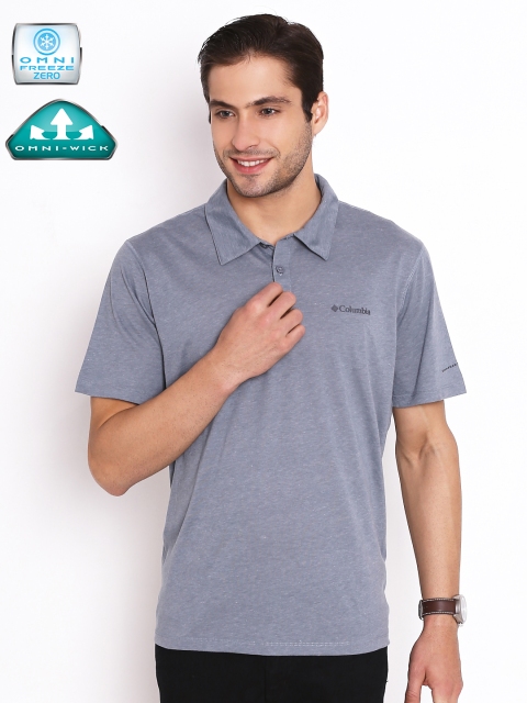 

Columbia Grey Silver Ridge Zero Polo Outdoor T-shirt