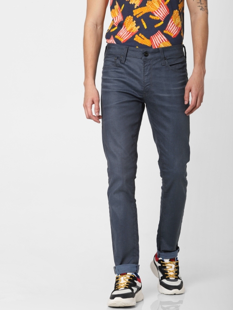 

Jack & Jones Men Blue Ben Skinny Fit Low-Rise Clean Look Stretchable Jeans