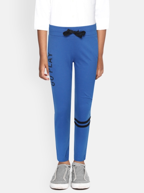 

Sweet Dreams Boys Blue Solid Lounge Pants with Printed Detail