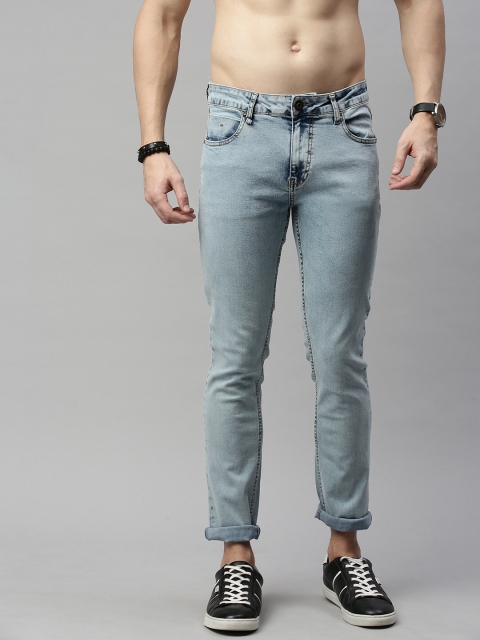 

Roadster Men Blue Skinny Fit Mid-Rise Clean Look Stretchable Jeans