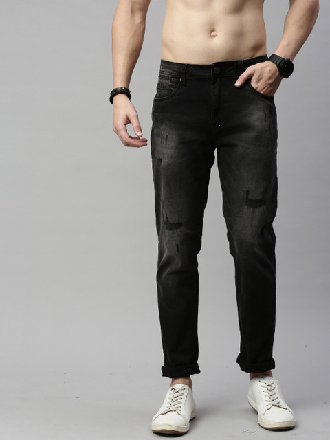 

Roadster Men Grey Slim Fit Mid-Rise Clean Look Stretchable Jeans