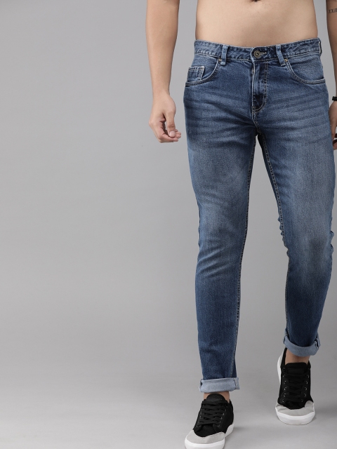 

Roadster Men Blue Regular Fit Mid-Rise Clean Look Stretchable Jeans