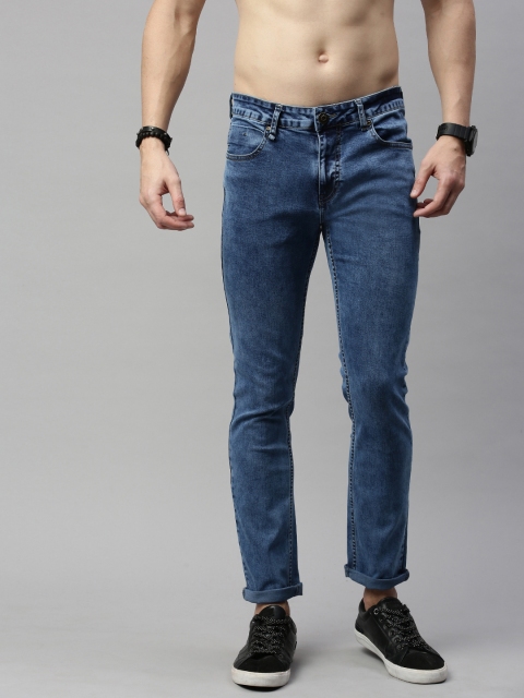 

Roadster Men Blue Slim Fit Mid-Rise Clean Look Stretchable Jeans
