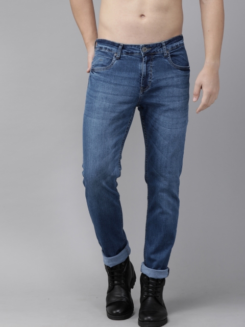 

Roadster Men Blue Regular Fit Mid-Rise Clean Look Jeans