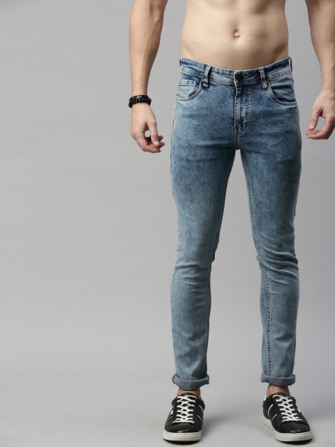 

Roadster Men Blue Slim Fit Mid-Rise Clean Look Stretchable Jeans