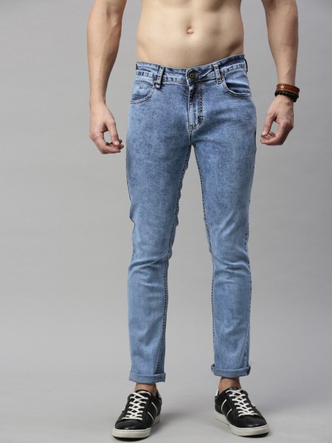 

Roadster Men Blue Slim Fit Mid-Rise Clean Look Stretchable Jeans