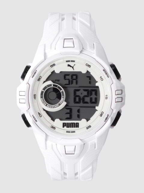 

Puma Men White Bold Digital Watch P5039