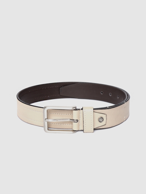 

HIGHLANDER Men Beige Solid Belt