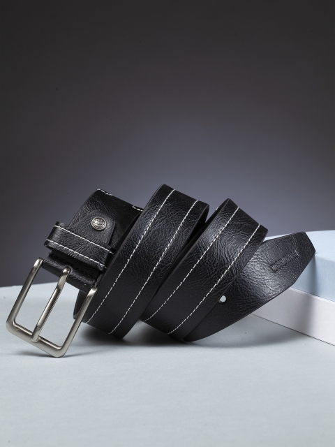 

HIGHLANDER Men Black Solid Belt