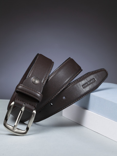 

HIGHLANDER Men Coffee Brown Solid Belt