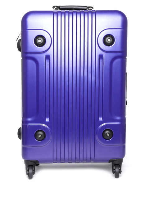 

Tommy Hilfiger Unisex Blue Small Trolley Suitcase