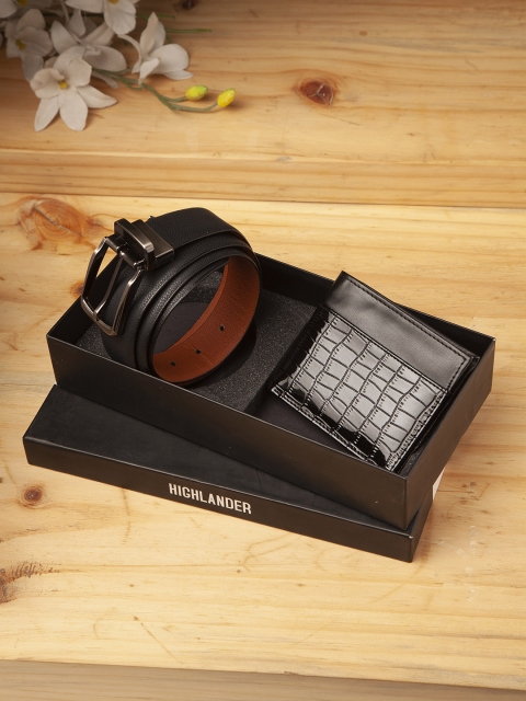 

HIGHLANDER Men Accessory Gift Set, Black