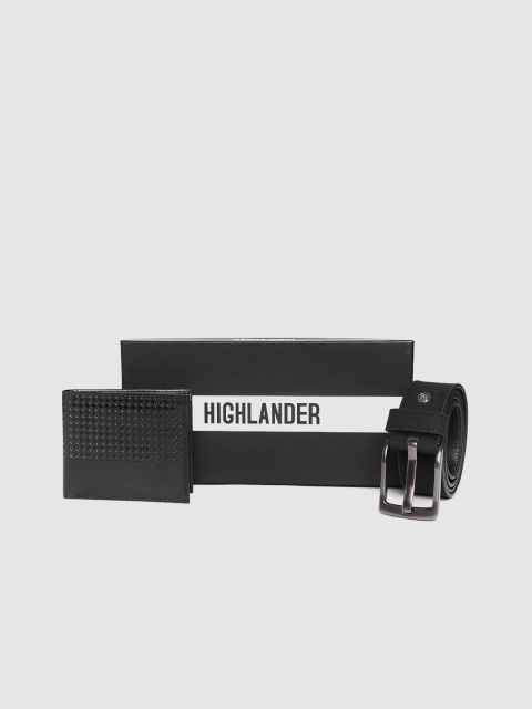 

HIGHLANDER Men Black Accessory Gift Set