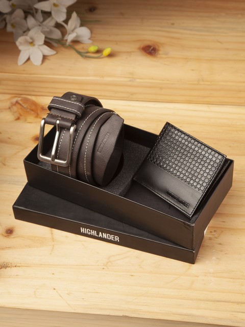 

HIGHLANDER Men Accessory Gift Set, Black