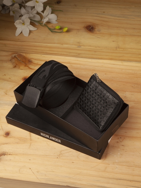 

HIGHLANDER Men Accessory Gift Set, Black