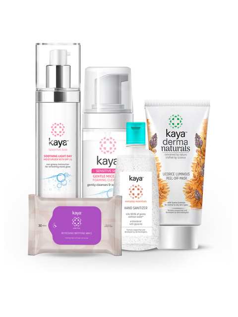 

Kaya Skin Clinic Travel Safe Festive Kit, White