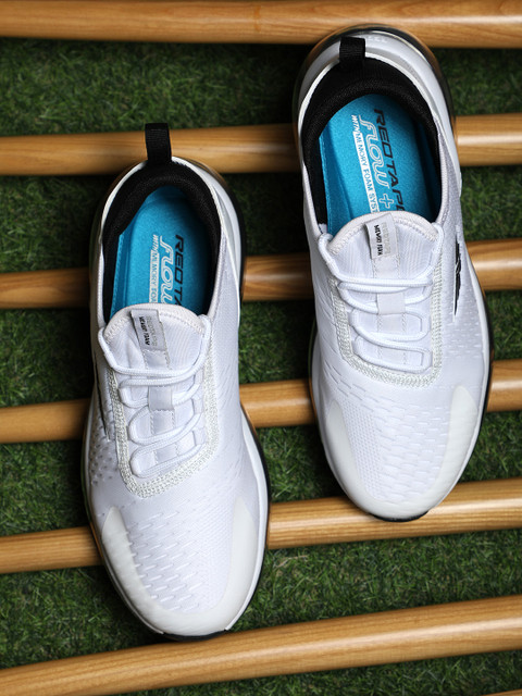 

Red Tape Men White Mesh Air + Walking Shoes