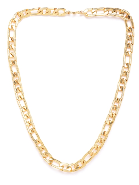 

D.C Creation Men Gold-Plated Eco Friendly Brass Handcrafted Link Chain