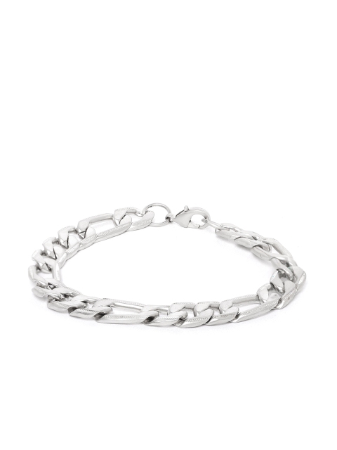 

D.C Creation Men Silver-Plated Link Bracelet