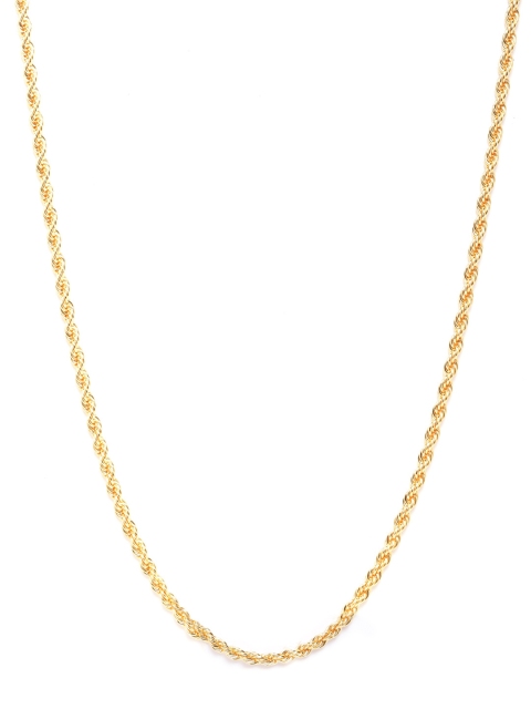 

D.C Creation Men Gold-Plated Rope Link Chain