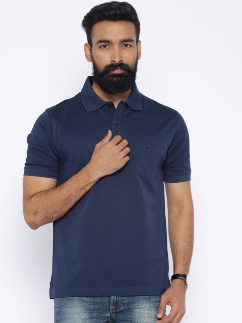 

ColorPlus Navy Classic Fit Polo T-shirt, Navy blue