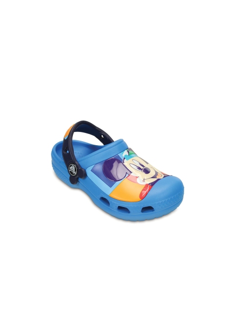 

Crocs Boys Blue Printed Clogs