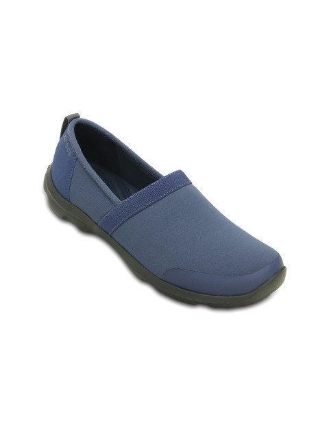 

Crocs Duet Busy Day Women Blue Slip-On Sneakers, Navy blue