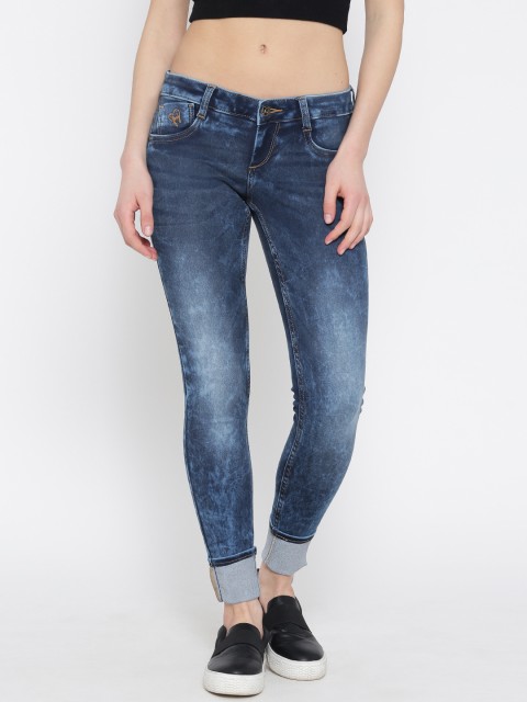 

Flying Machine Blue Betty Jeggings Fit Disney Stretchable Jeans
