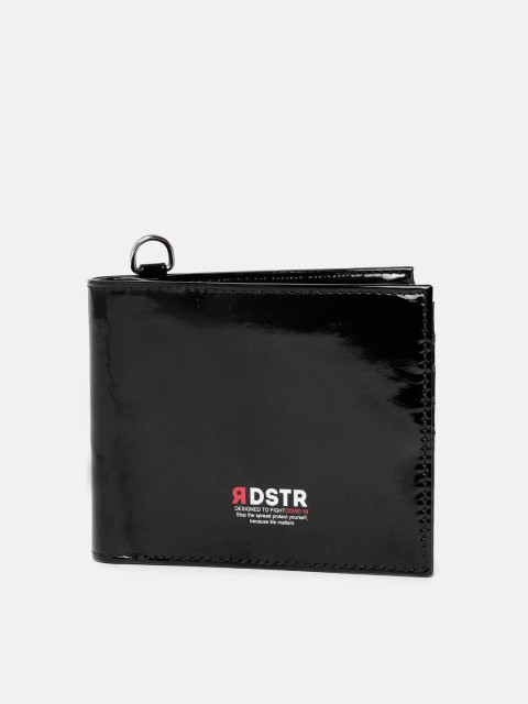 

Roadster Men Black Solid Two Fold Wallet