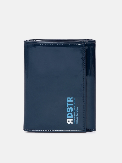 

Roadster Men Blue Solid Three Fold Wallet