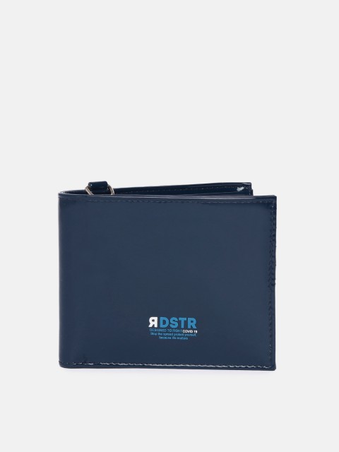 

Roadster Men Blue Solid Two Fold Wallet