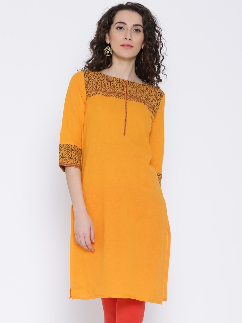 

Aurelia Yellow Kurta
