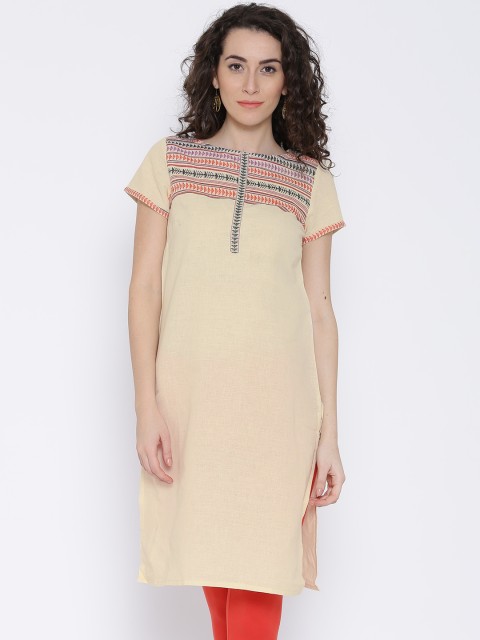 

Aurelia Beige Kurta
