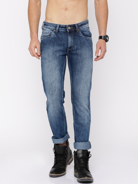 

Flying Machine Blue Michael Slim Tapered Fit Stretchable Jeans