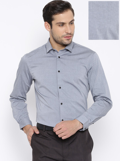 

Arrow New York Grey Snug Fit Formal Shirt