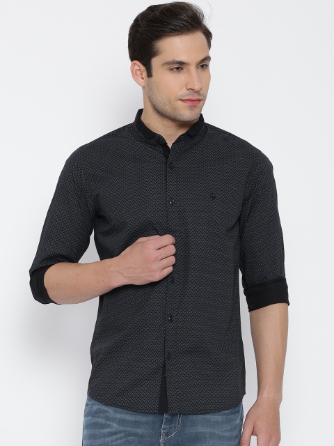 

United Colors of Benetton Grey Printed Casual Shirt