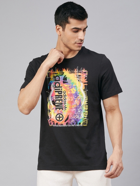 

ADIDAS Originals Men Black Printed Adiprene T-shirt