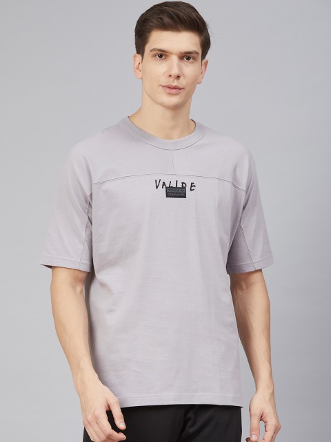 

ADIDAS Originals Men Grey Printed R.Y.V Fashion T-shirt, Purple