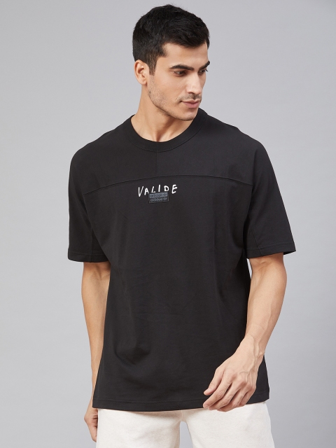 

ADIDAS Originals Men Black Printed R.Y.V Fashion T-shirt