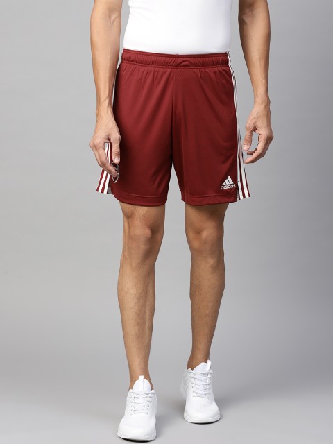 

ADIDAS Men Maroon Solid Football Arsenal Away Shorts