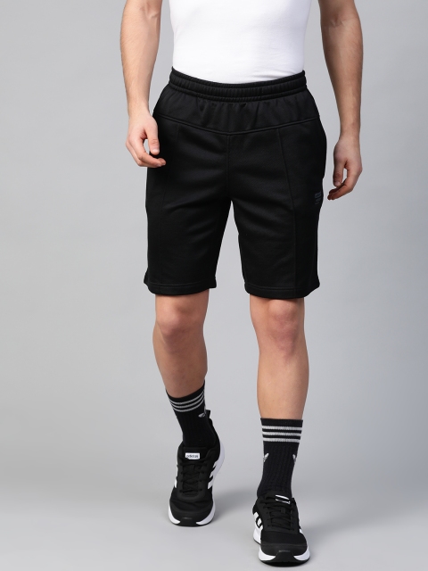 

ADIDAS Originals Men Black Solid Regular Fit Fashion Sports Shorts