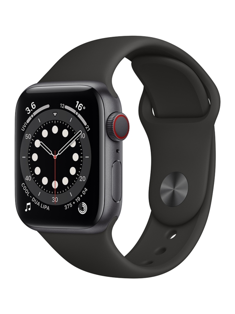 

Apple Watch Series 6-GPS +Cellular,40mm-Space Grey Aluminium Case with Black Sport Band