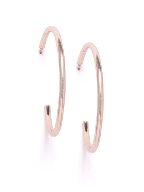 

Jewels Galaxy Women Gold-Plated Half Hoop Earrings