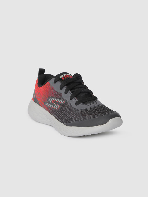 

Skechers Boys Grey GO RUN 600 - HADDOX Sneakers