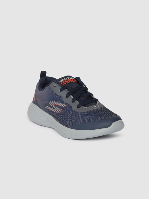 

Skechers Boys Navy Blue GO RUN 600 - HADDOX Sneakers