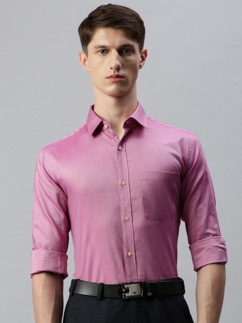 

Raymond Men Pink Slim Fit Solid Formal Shirt