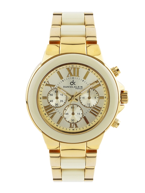 

Daniel Klein Premium Women Gold-Toned Dial Watch DK10203-1